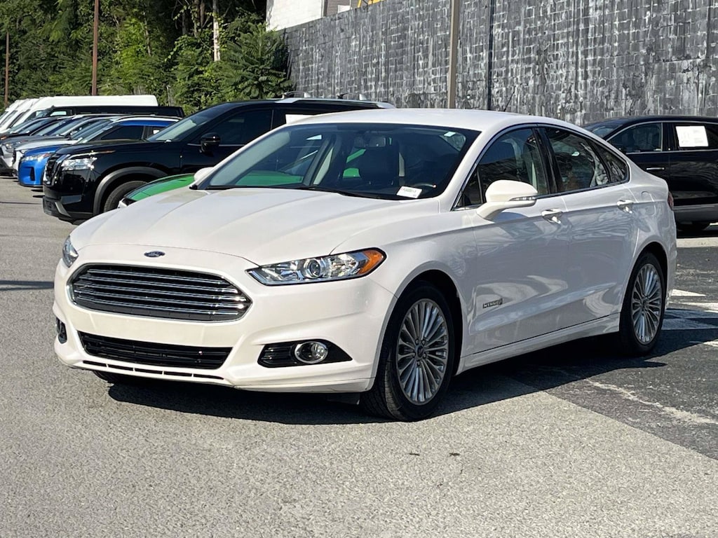 Used 2014 Ford Fusion Titanium Hybrid Sedan