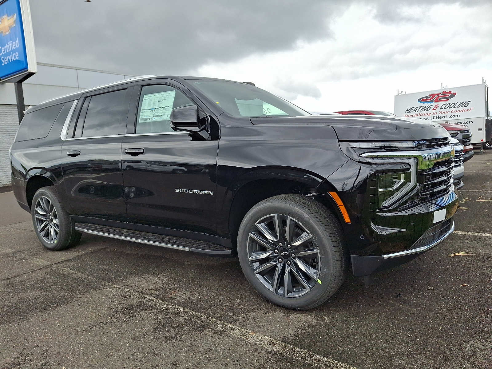 Black 2026 Chevrolet Suburban SUV / Crossover Four-Wheel Drive Automatic