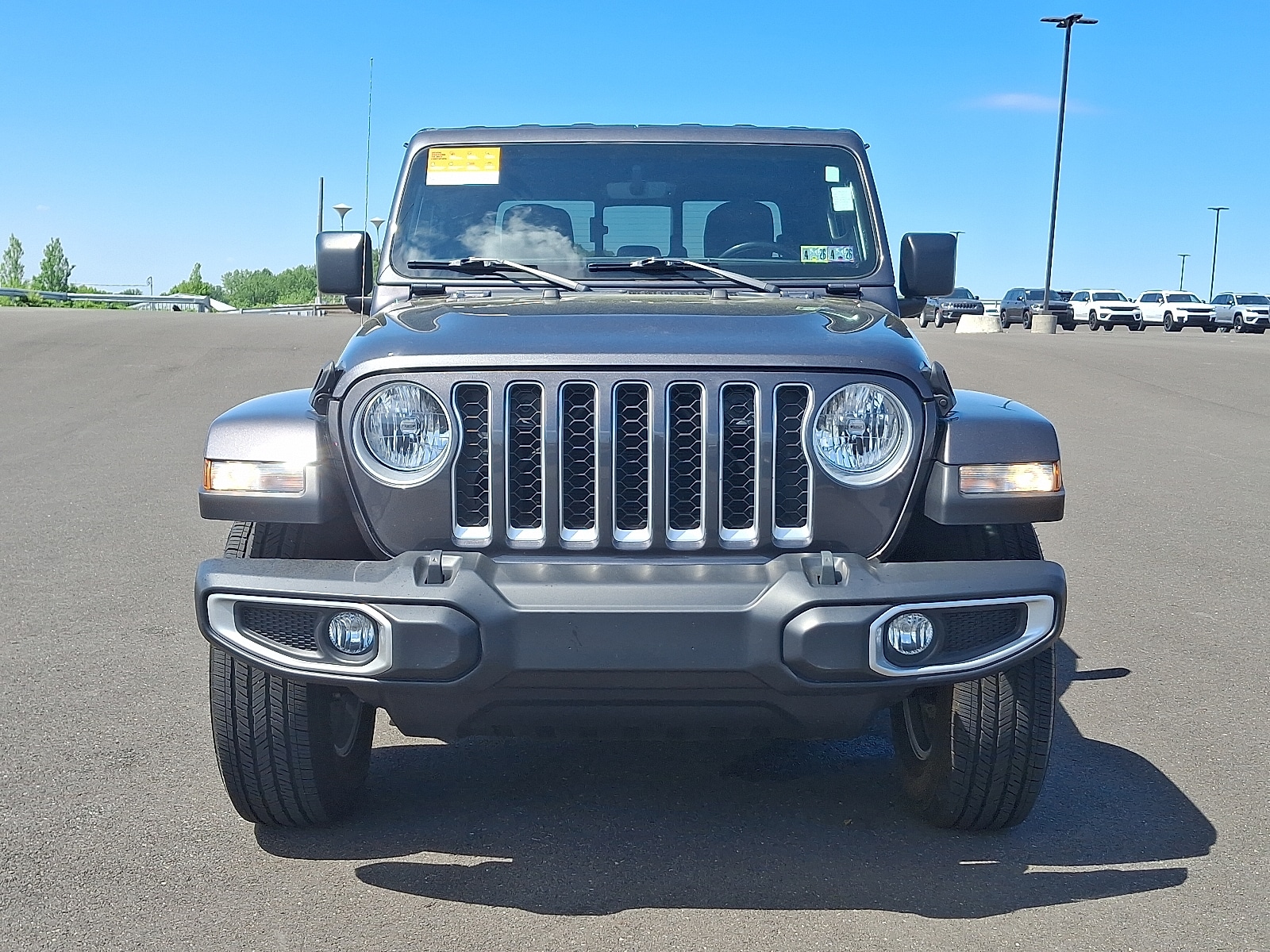Certified 2021 Jeep Gladiator Overland with VIN 1C6HJTFG4ML610095 for sale in Langhorne, PA