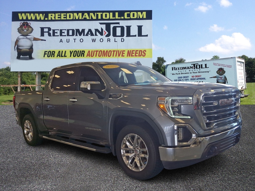 Certified 2020 GMC Sierra 1500 4WD Crew Cab Short Box SLT Crew Cab Pickup