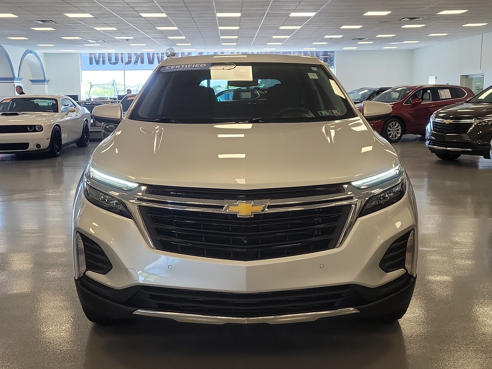 Certified 2022 Chevrolet Equinox LT with VIN 3GNAXUEV1NL252577 for sale in Langhorne, PA