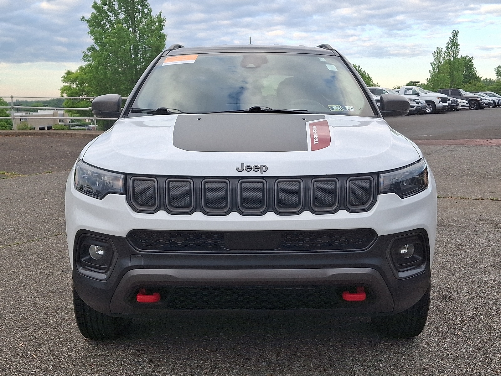 Certified 2022 Jeep Compass Trailhawk with VIN 3C4NJDDB2NT135755 for sale in Langhorne, PA