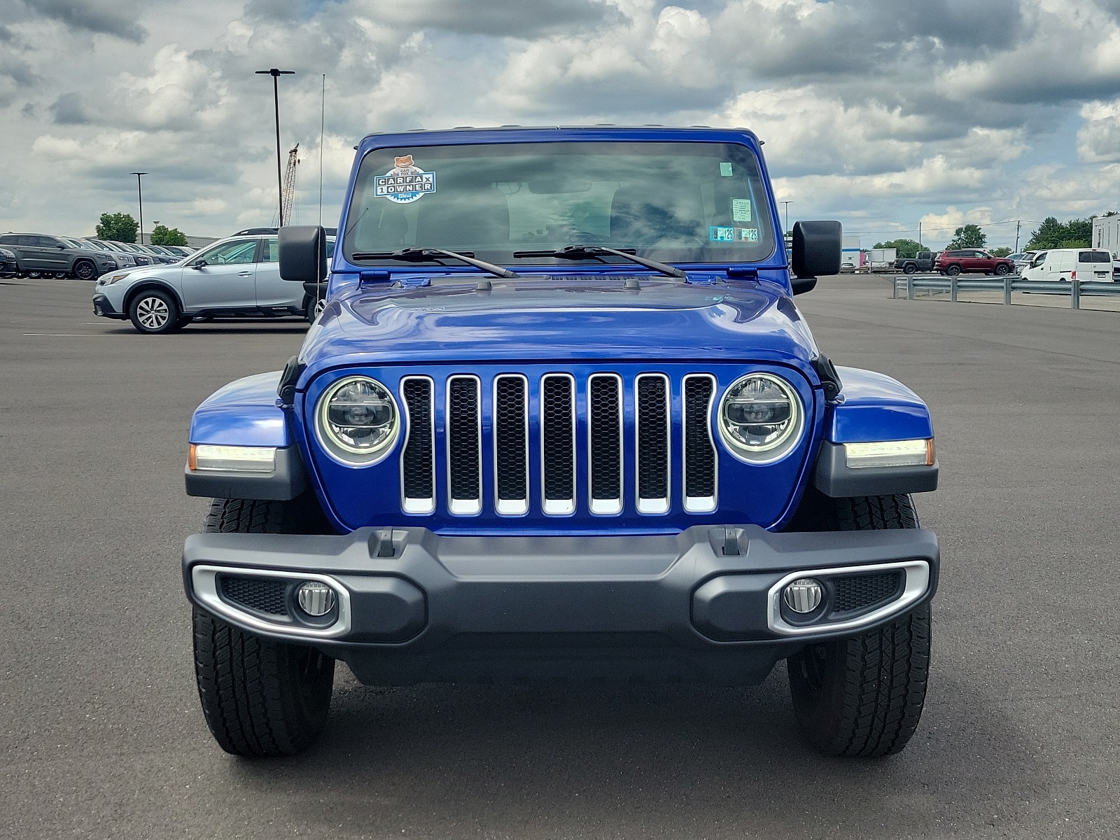 Used 2019 Jeep Wrangler Unlimited Sahara with VIN 1C4HJXEN7KW519592 for sale in Langhorne, PA