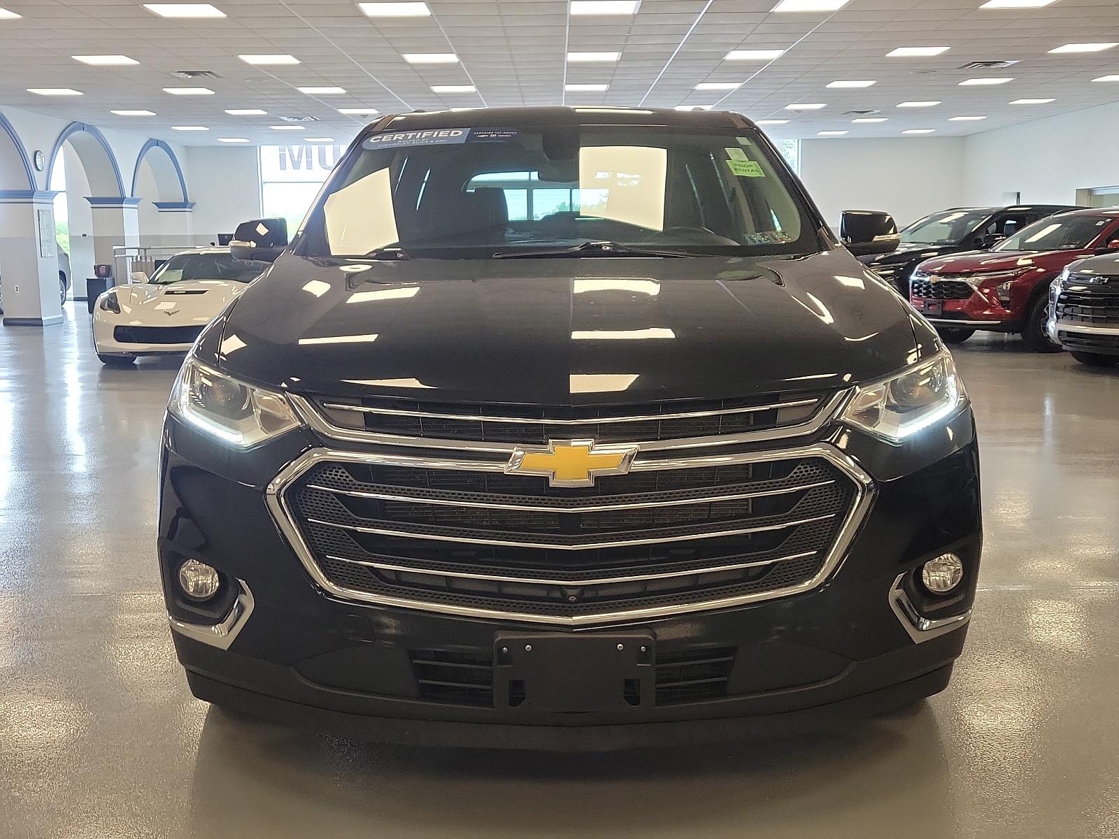 Certified 2021 Chevrolet Traverse 3LT with VIN 1GNEVHKW7MJ214921 for sale in Langhorne, PA