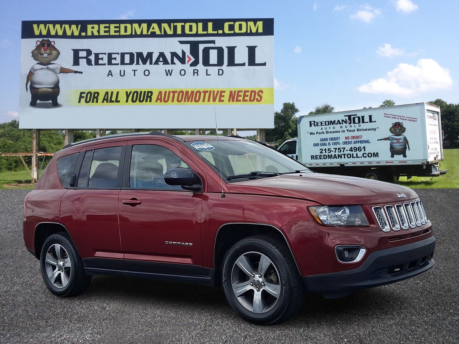 Used 2017 Jeep Compass High Altitude with VIN 1C4NJDEB9HD112899 for sale in Langhorne, PA