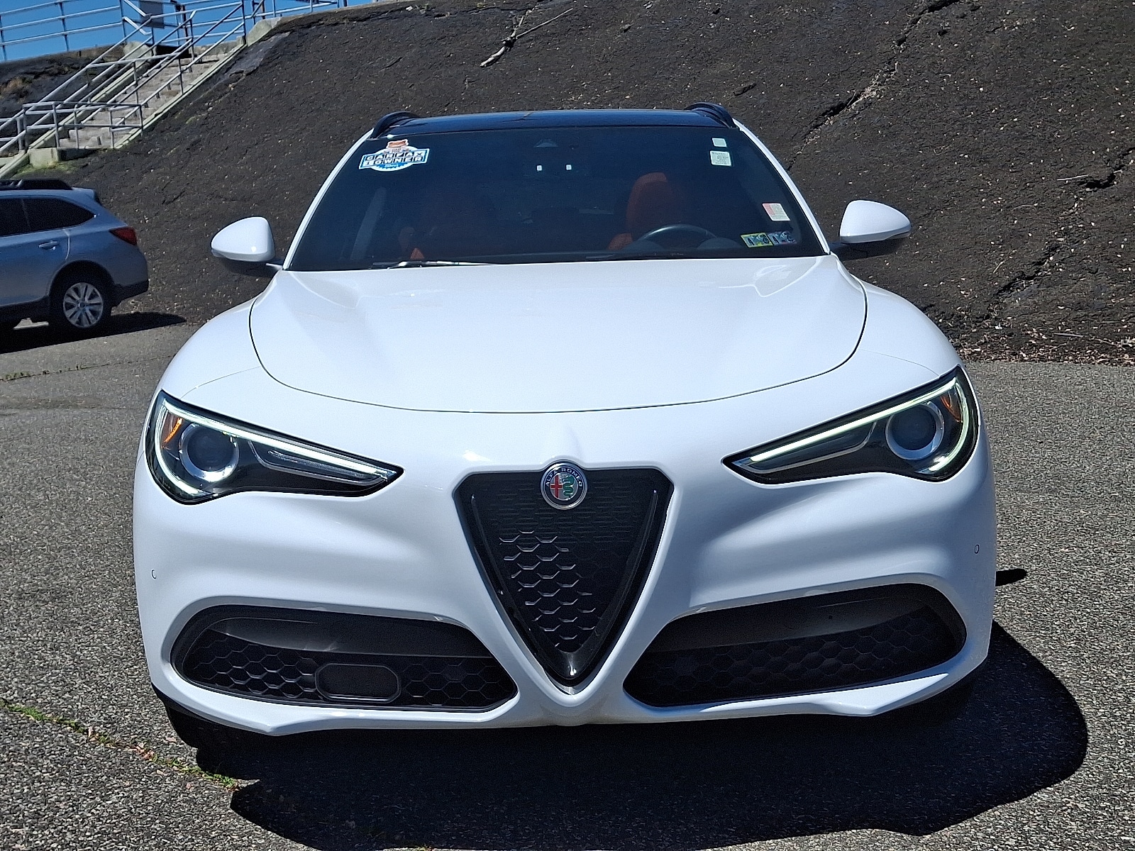 Used 2022 Alfa Romeo Stelvio Base with VIN ZASPAKAN8N7D29990 for sale in Langhorne, PA