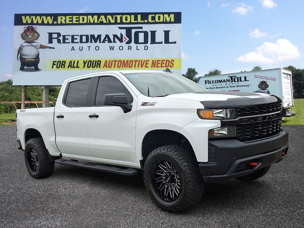 Used 2019 Chevrolet Silverado 1500 Custom Trail Boss Crew Cab Pickup
