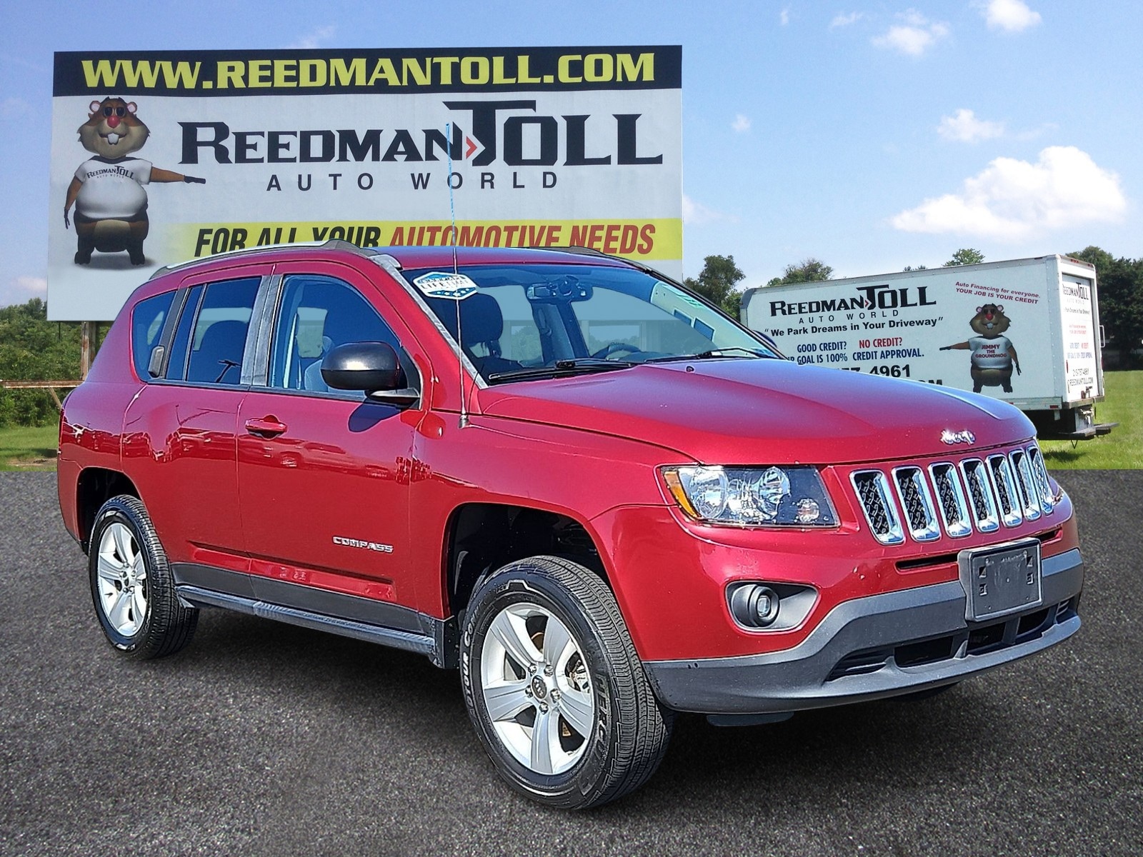 Used 2016 Jeep Compass Sport with VIN 1C4NJDBB7GD617939 for sale in Langhorne, PA