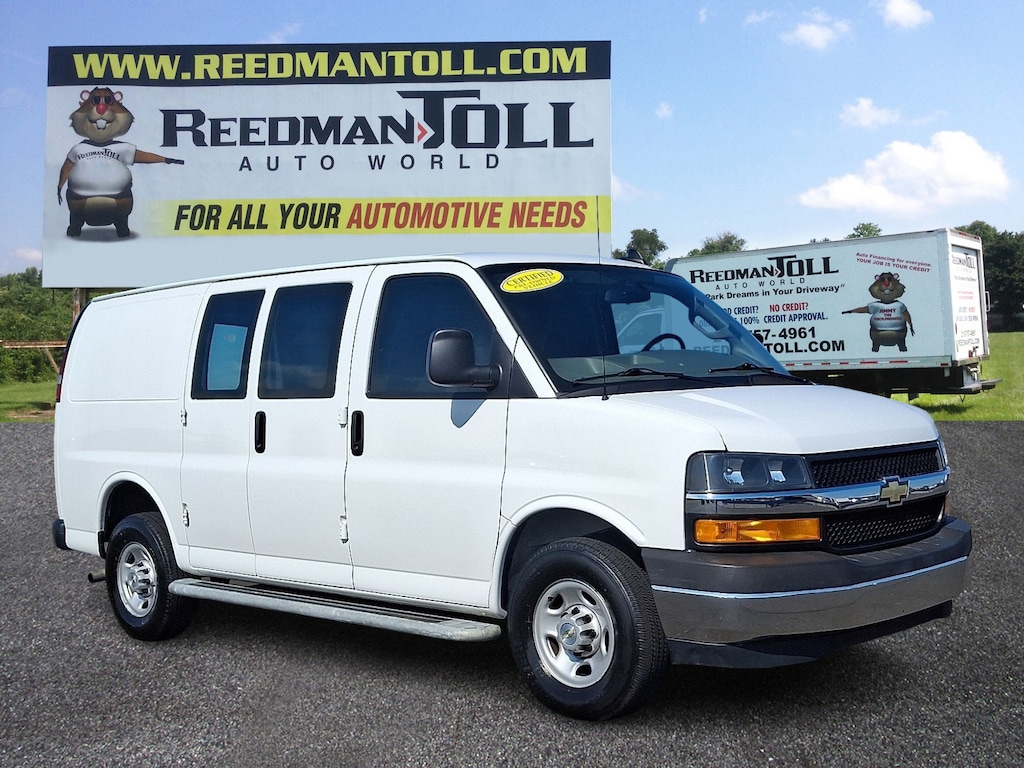 Certified 2023 Chevrolet Express Cargo RWD 2500 Regular Wheelbase WT Full-size Cargo Van