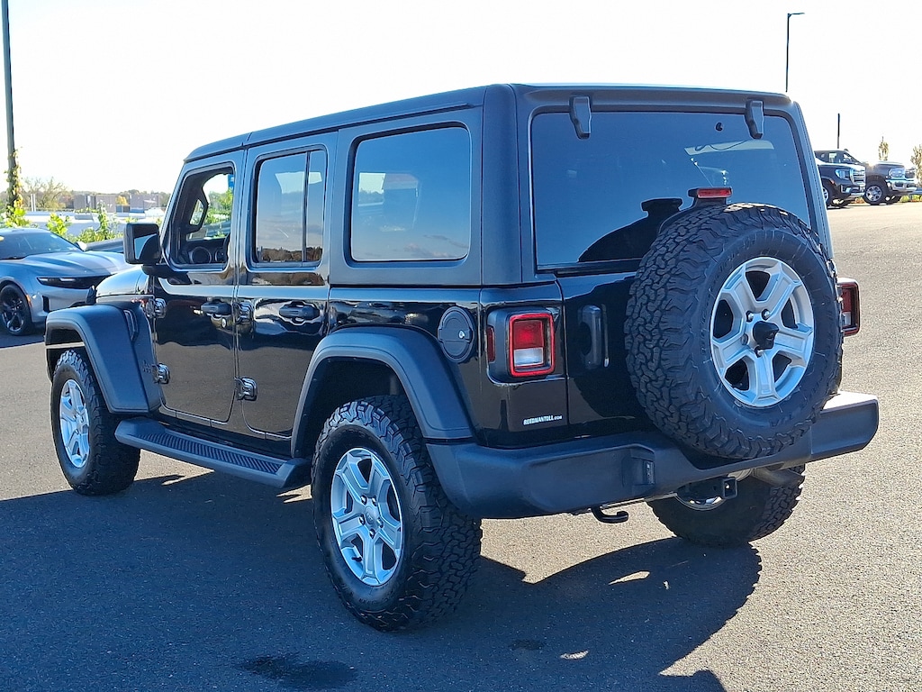 Certified 2023 Jeep Wrangler 4-Door Sport S 4x4 Sport Utility