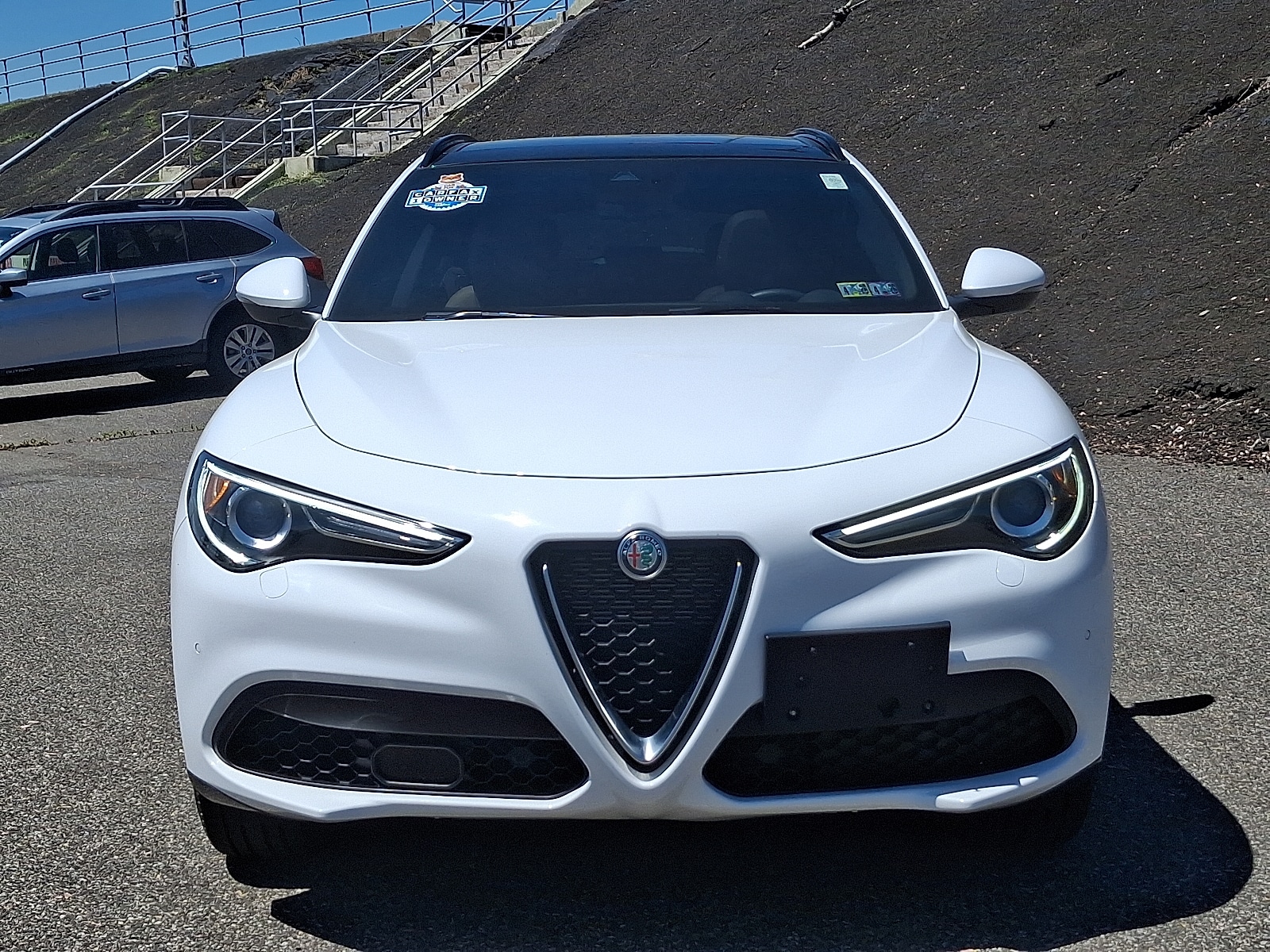 Used 2022 Alfa Romeo Stelvio Ti with VIN ZASPAKBN2N7D33337 for sale in Langhorne, PA
