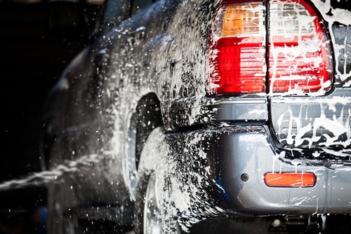 How to wash your truck or car during the winter to protect from salt d