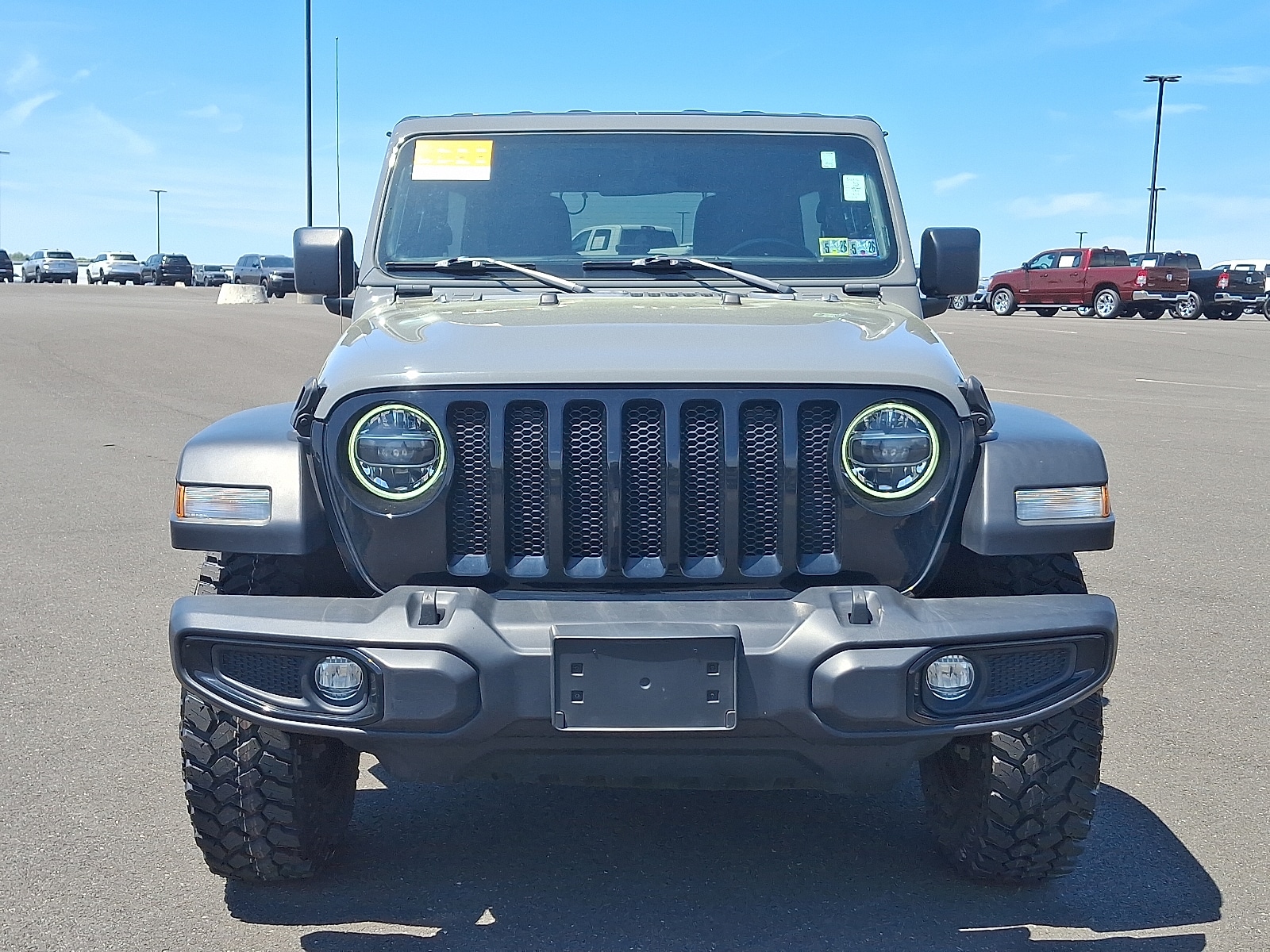 Certified 2021 Jeep Wrangler Unlimited Willys with VIN 1C4HJXDN4MW647678 for sale in Langhorne, PA