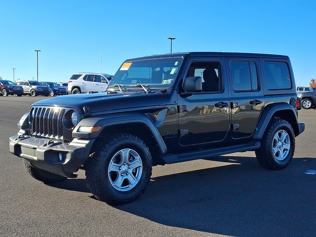 Certified 2023 Jeep Wrangler 4-Door Sport S 4x4 Sport Utility