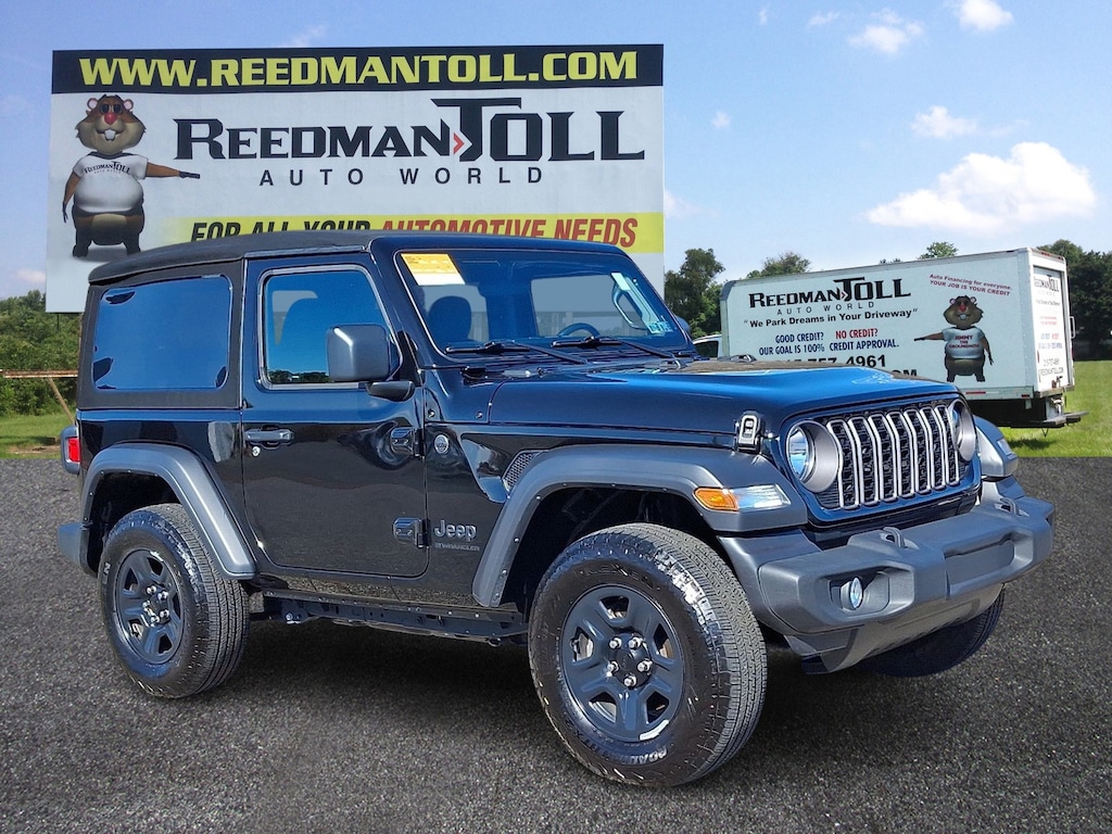 Certified 2024 Jeep Wrangler 2-Door Sport 4x4 Sport Utility