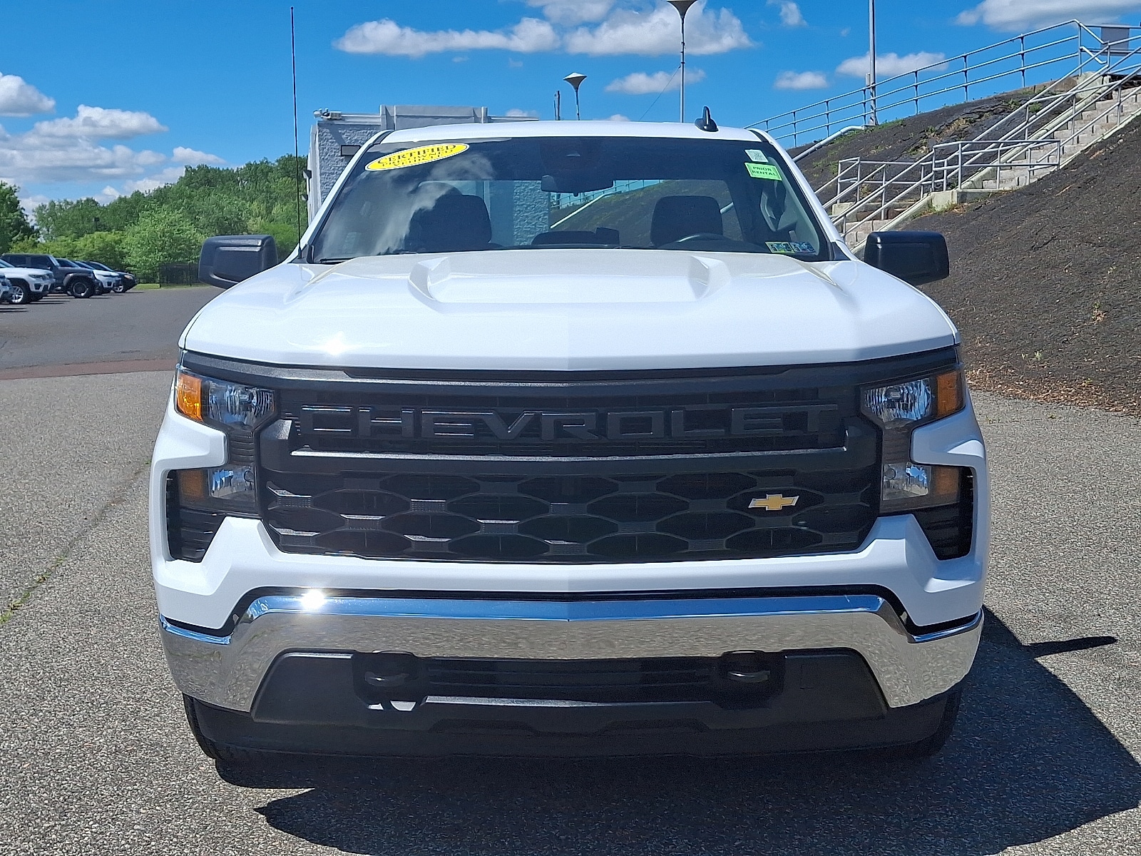 Certified 2024 Chevrolet Silverado 1500 Work Truck with VIN 3GCNAAED9RG398256 for sale in Langhorne, PA