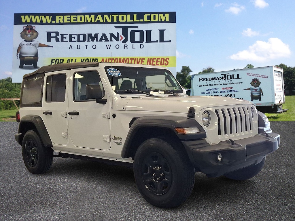 Used 2020 Jeep Wrangler Unlimited Sport 4X4 Sport Utility
