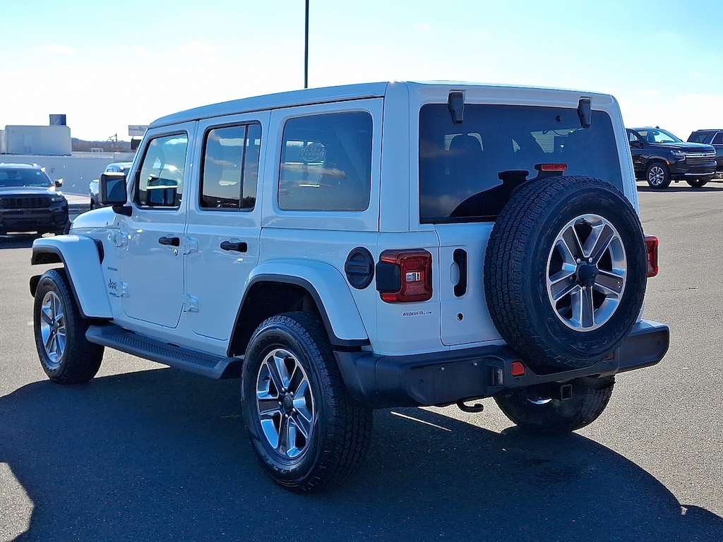 Used 2020 Jeep Wrangler Unlimited Sahara 4X4 Sport Utility