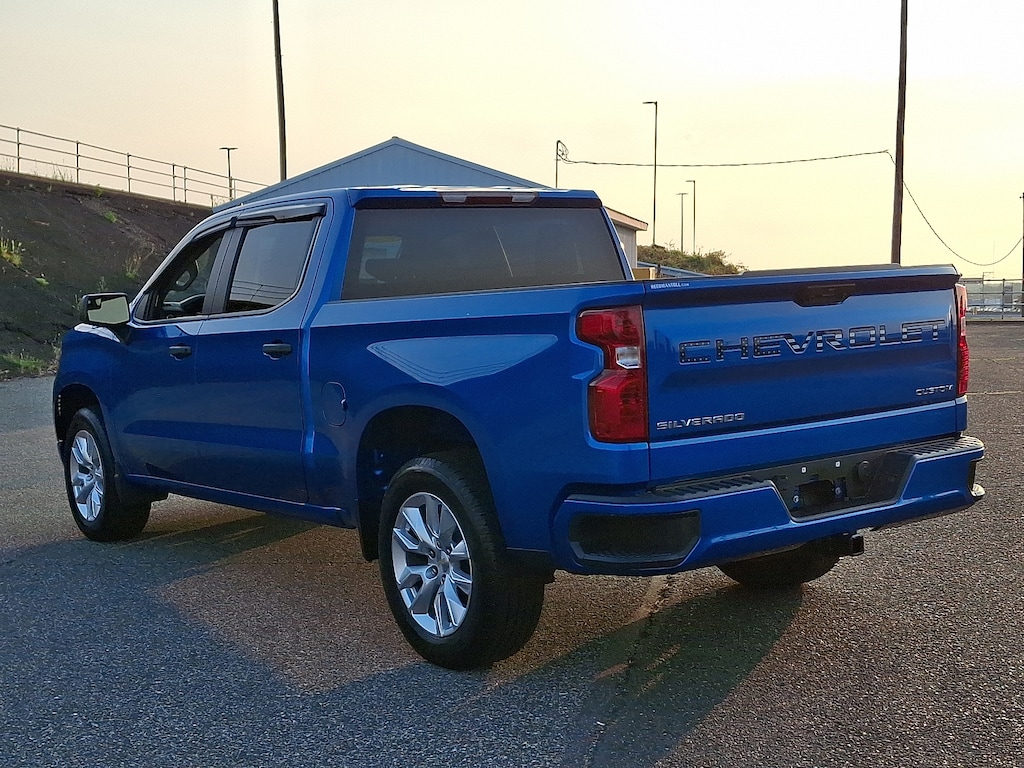 Certified 2022 Chevrolet Silverado 1500 4WD Crew Cab Short Bed Custom Crew Cab Pickup