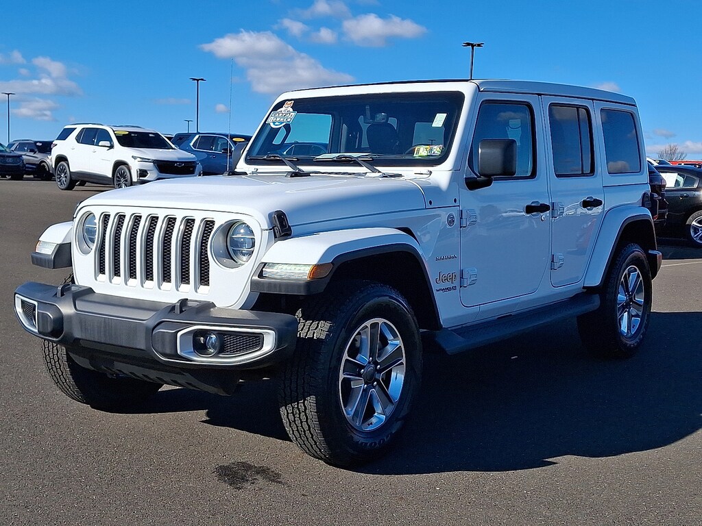 Used 2020 Jeep Wrangler Unlimited Sahara 4X4 Sport Utility