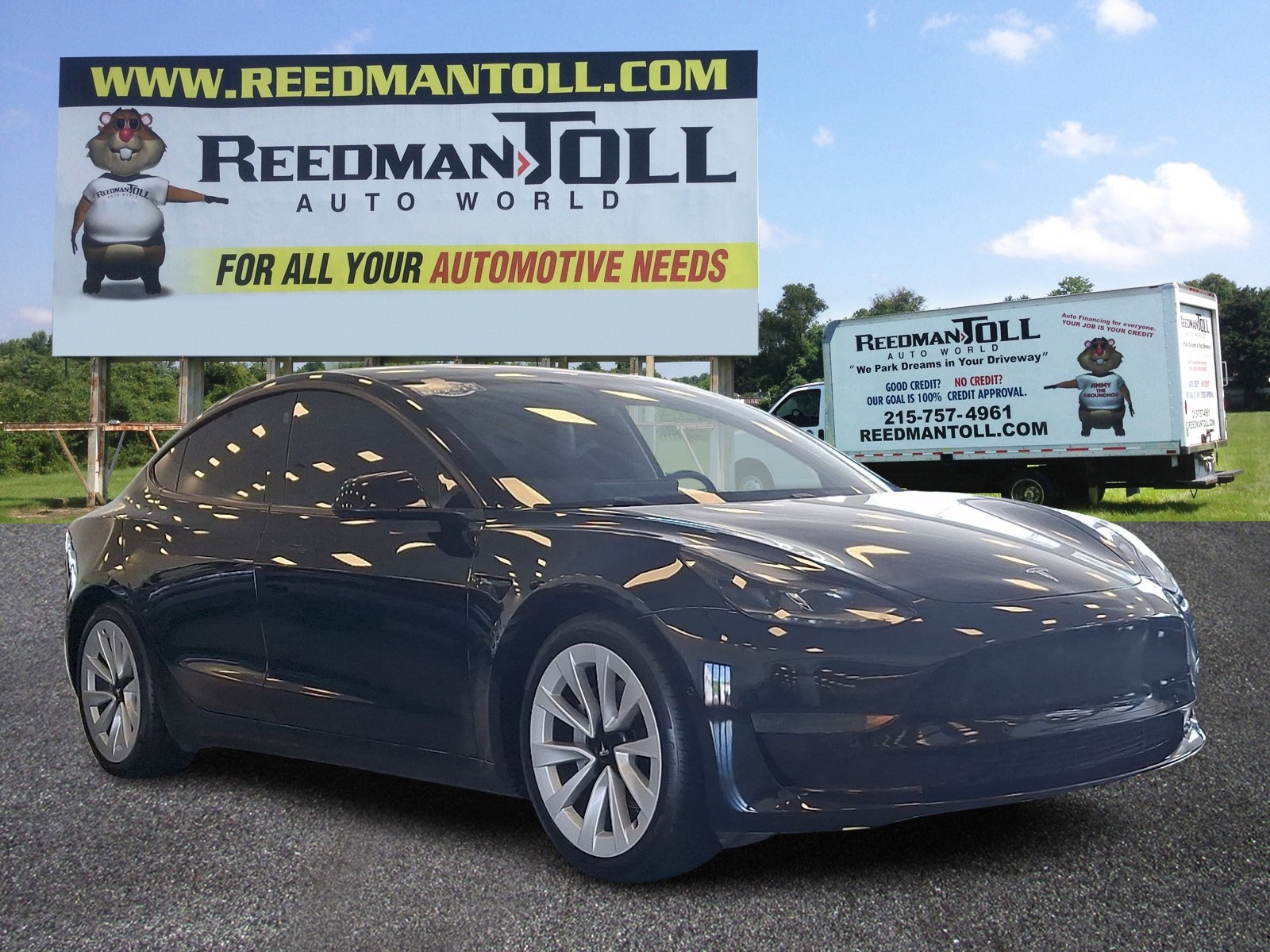 Used 2021 Tesla Model 3 Base with VIN 5YJ3E1EA2MF085128 for sale in Langhorne, PA