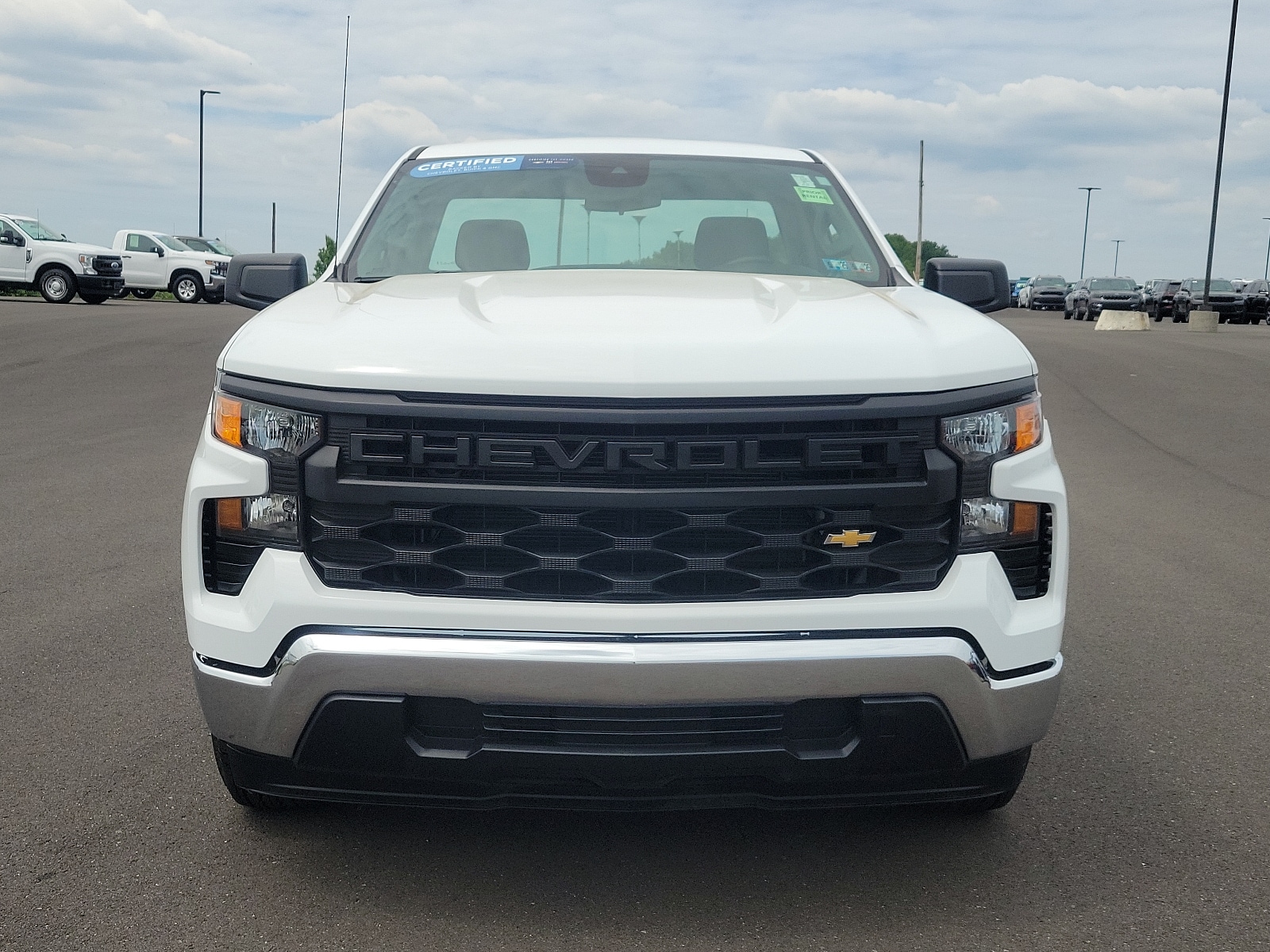 Certified 2023 Chevrolet Silverado 1500 Work Truck with VIN 3GCNAAED7PG327070 for sale in Langhorne, PA