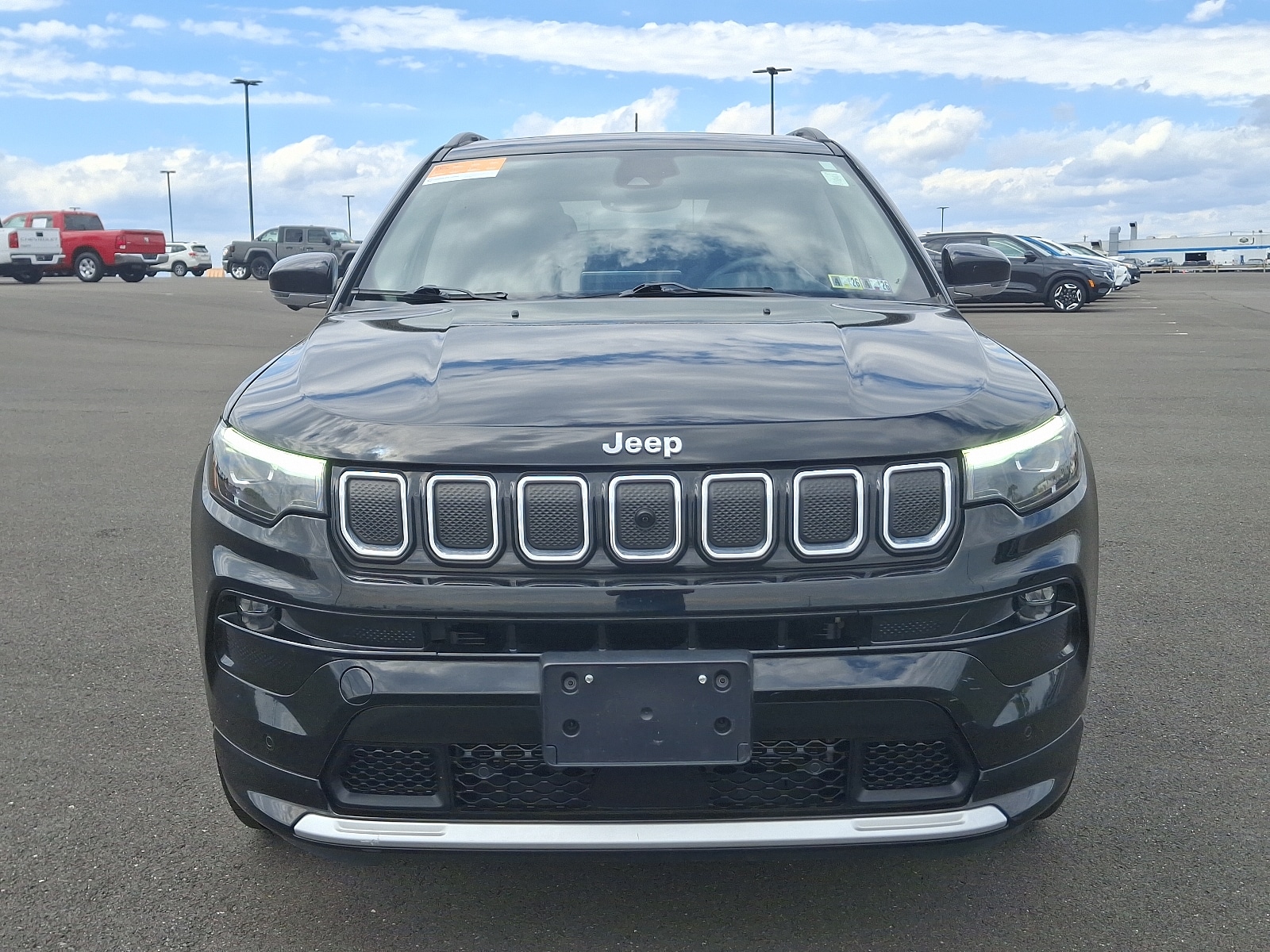 Certified 2022 Jeep Compass Limited with VIN 3C4NJDCB0NT145203 for sale in Langhorne, PA