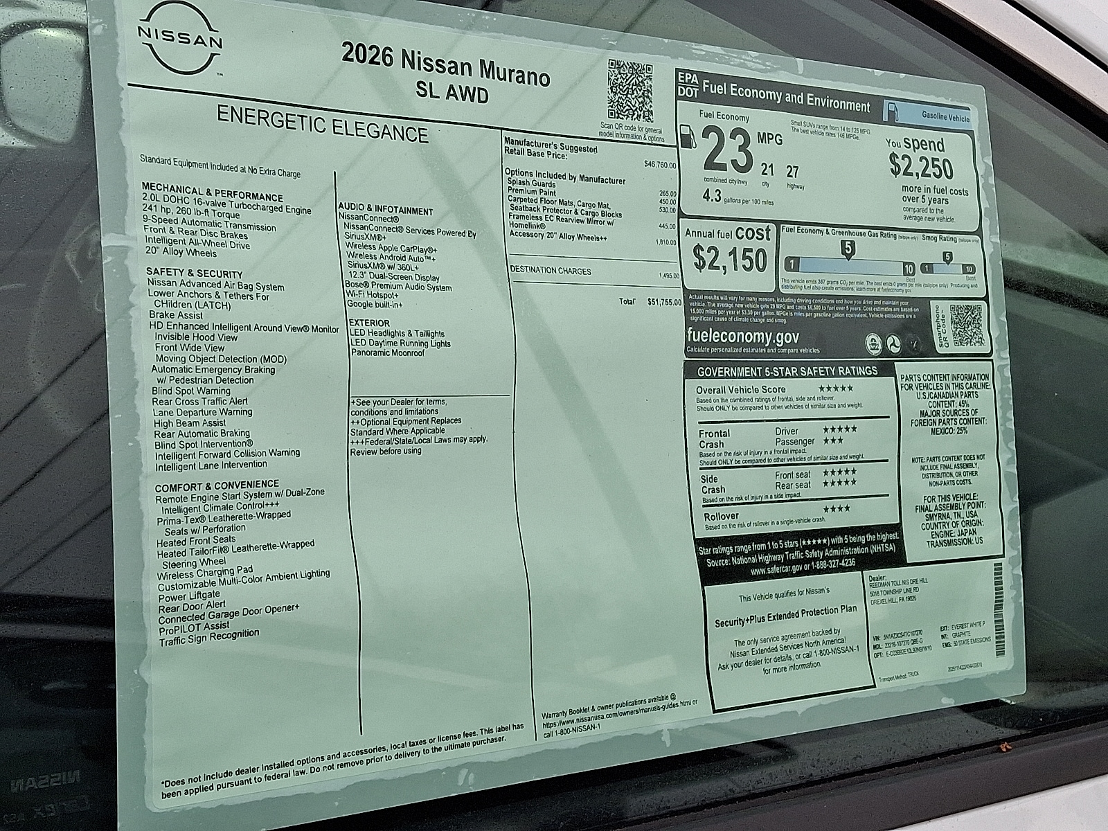 2026 Nissan Murano SL - Photo 5