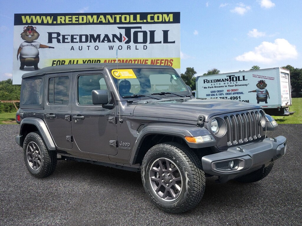 Used 2021 Jeep Wrangler Unlimited 80th Anniversary Unlimited 80th Anniversary 4x4 *Ltd Avail*