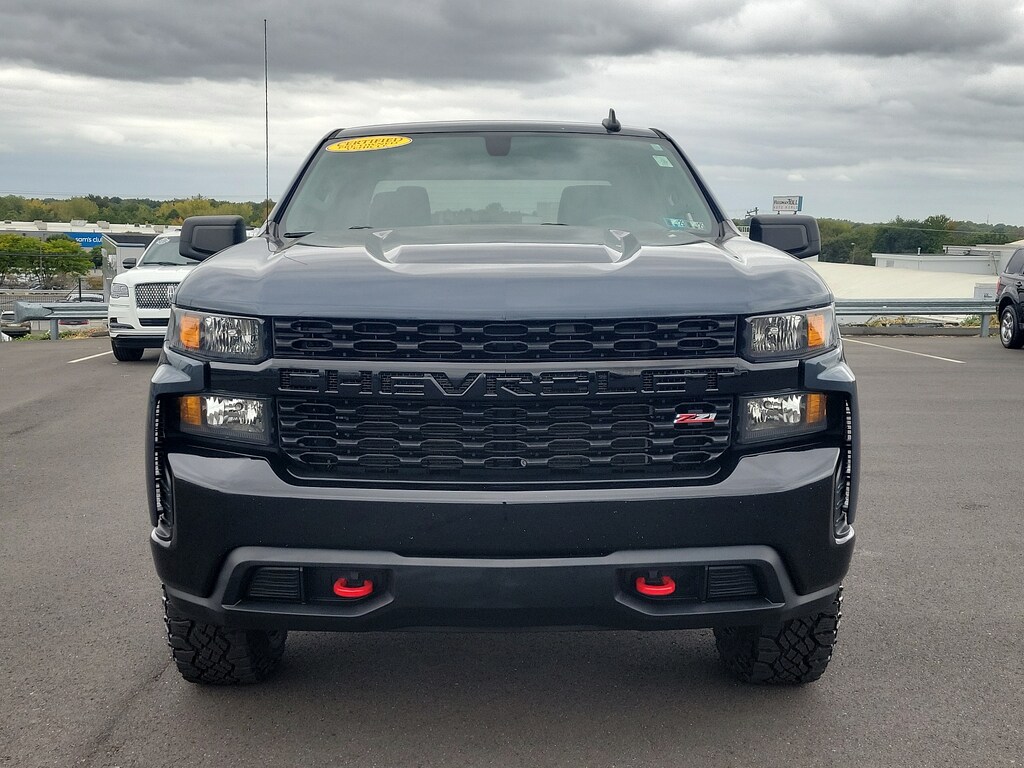 Used 2021 Chevrolet Silverado 1500 Custom Trail Boss 4WD Crew Cab 147 Custom Trail Boss