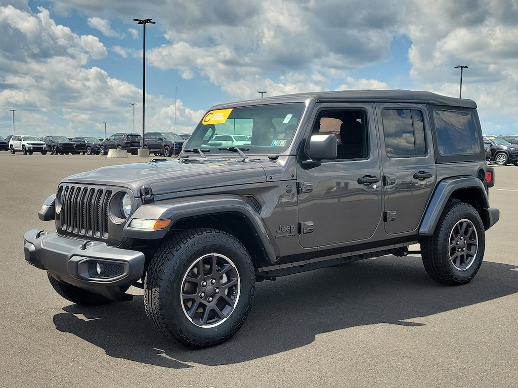 Used 2021 Jeep Wrangler Unlimited 80th Anniversary Unlimited 80th Anniversary 4x4 *Ltd Avail*