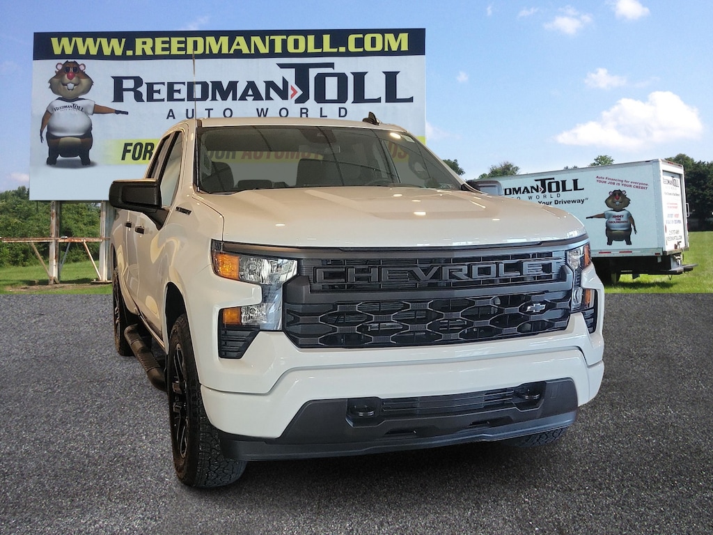Used 2024 Chevrolet Silverado 1500 Custom 4WD Double Cab 147 Custom
