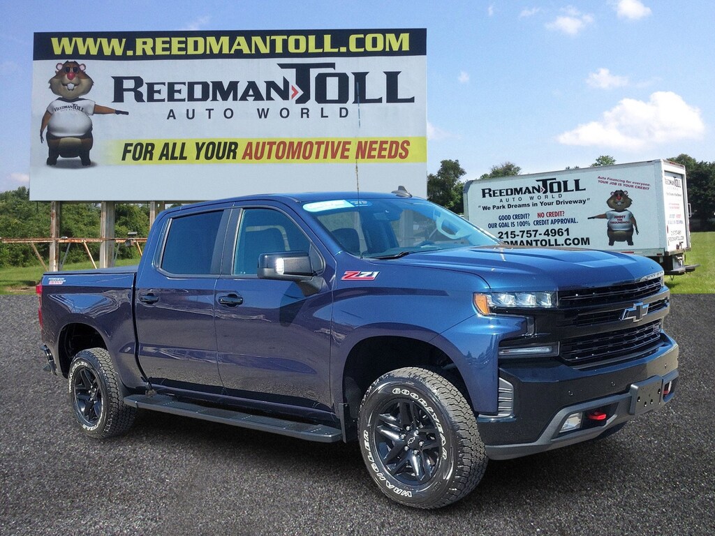 Used 2020 Chevrolet Silverado 1500 LT Trail Boss 4WD Crew Cab 147 LT Trail Boss