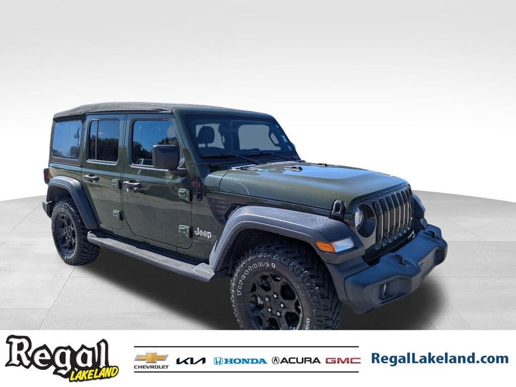 Used 2021 Jeep Wrangler Unlimited Sport S