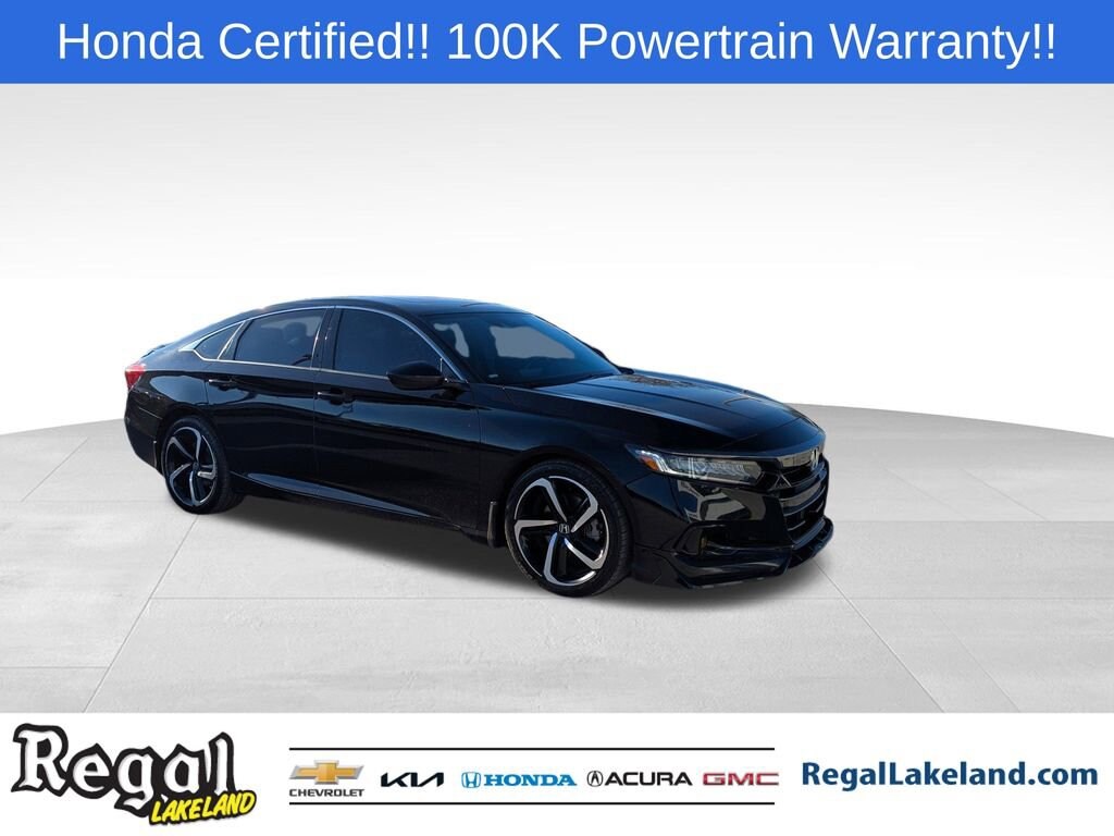 Used 2021 Honda Accord Sedan Sport