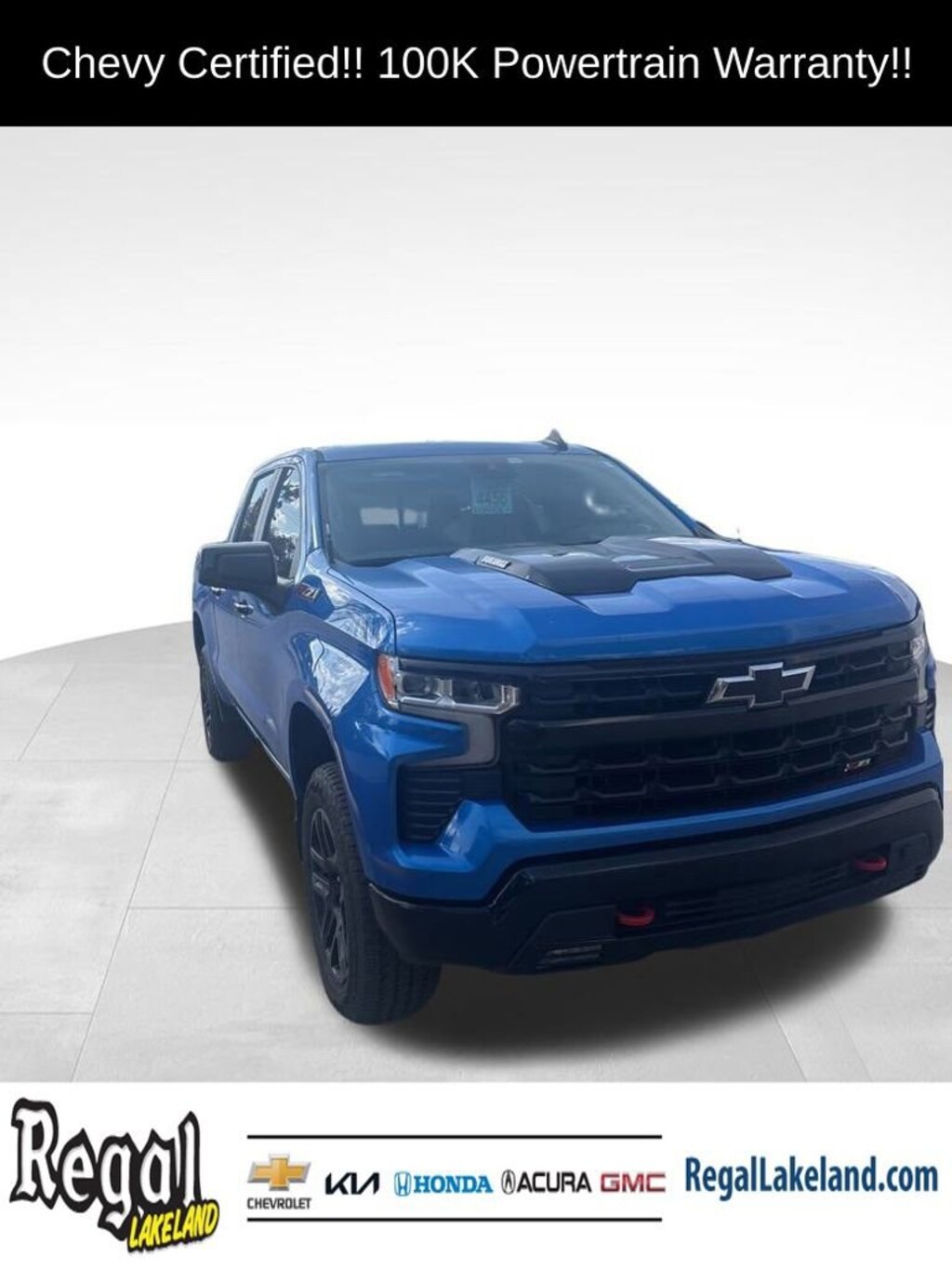 Certified 2025 Chevrolet Silverado 1500 LT Trail Boss Truck