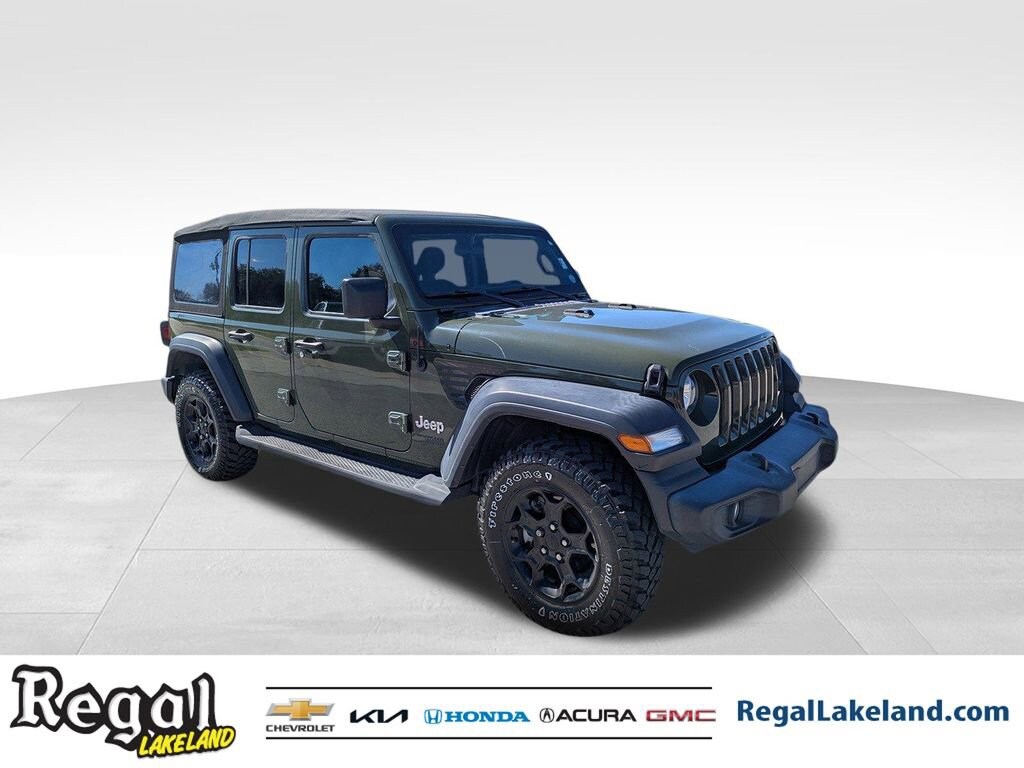Used 2021 Jeep Wrangler Unlimited Sport S