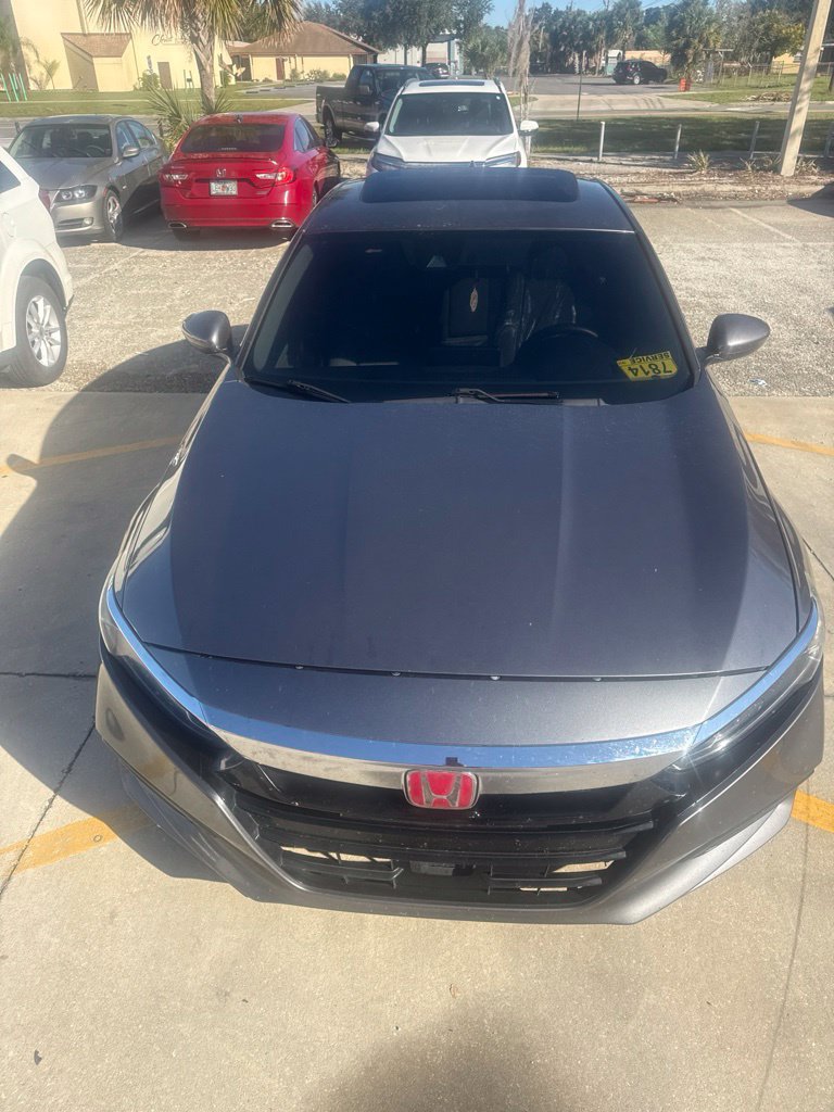 Used 2018 Honda Accord EX with VIN 1HGCV1F42JA056016 for sale in Lakeland, FL