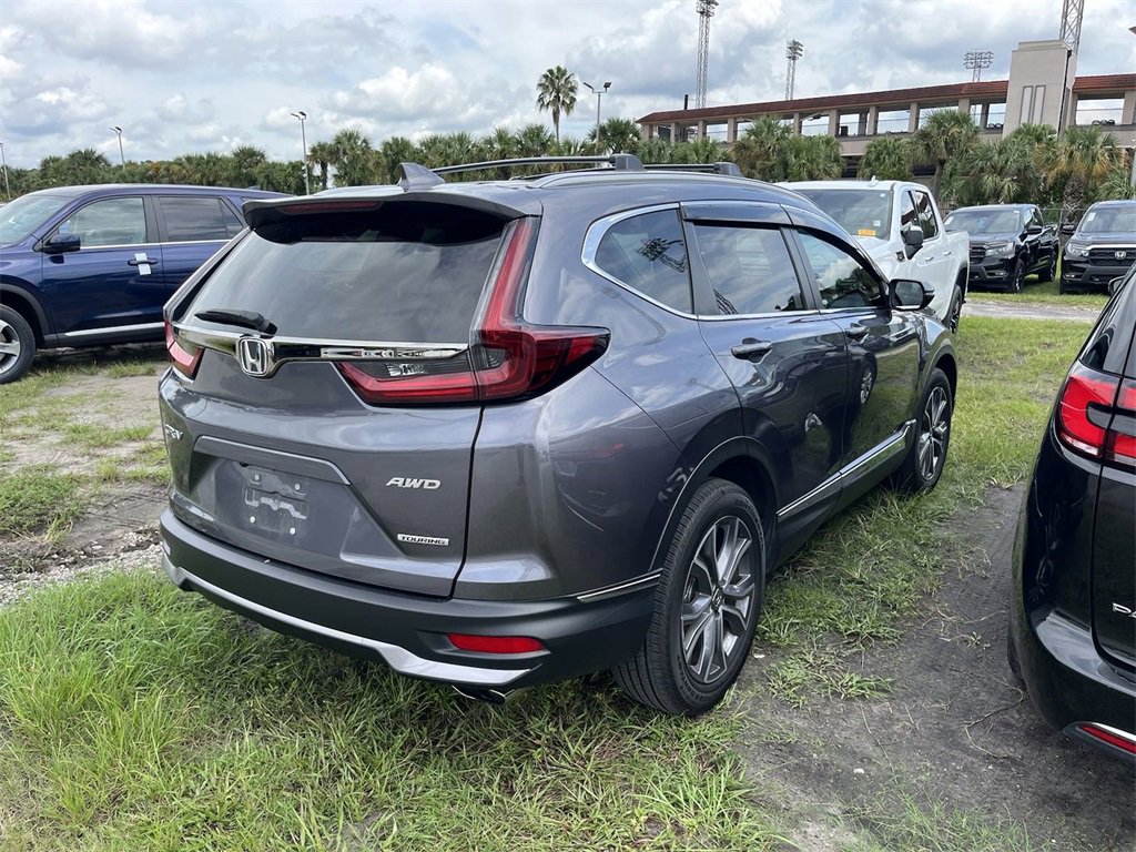 Used 2022 Honda CR-V Touring with VIN 2HKRW2H97NH624991 for sale in Lakeland, FL