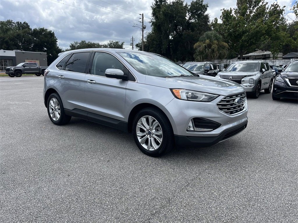 Used 2022 Ford Edge Titanium with VIN 2FMPK4K91NBA35983 for sale in Lakeland, FL