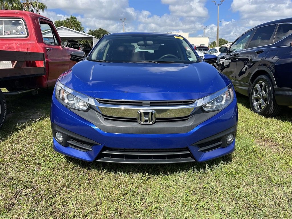 Used 2018 Honda Civic EX-T with VIN JHMFC1F32JX025529 for sale in Lakeland, FL