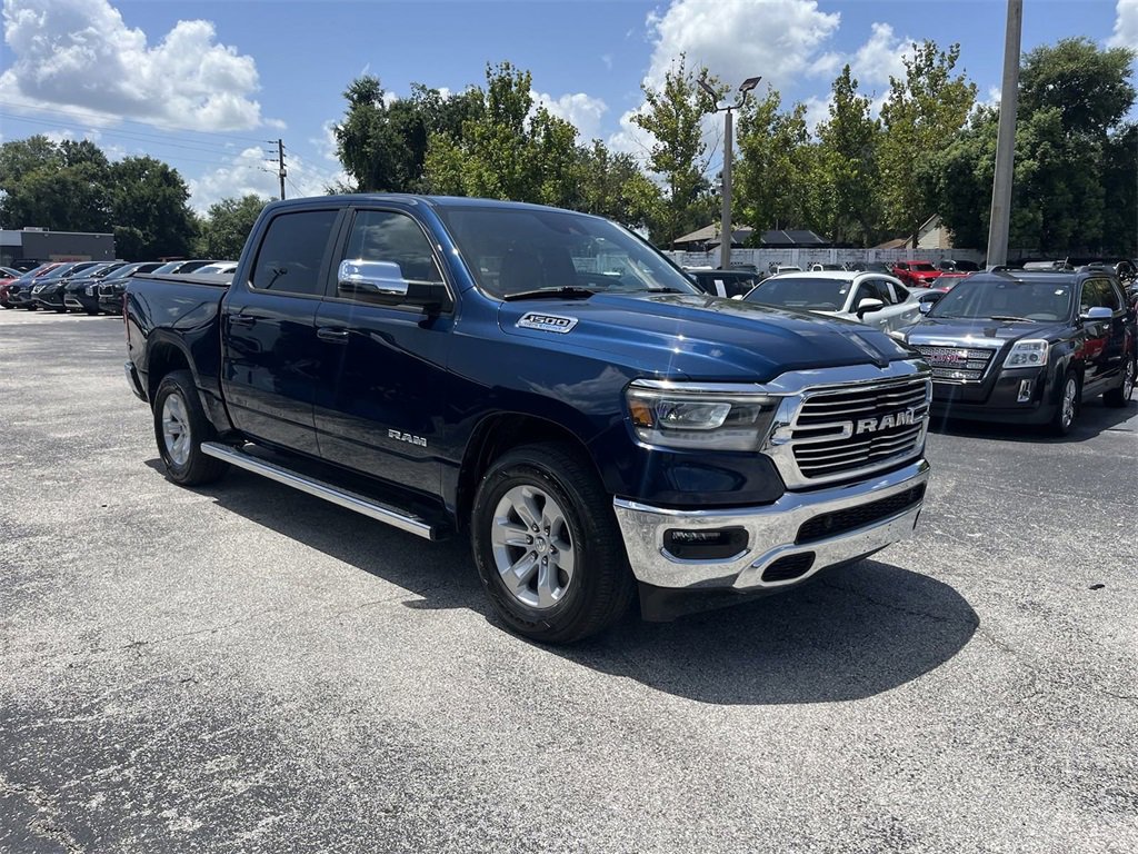 Used 2023 RAM Ram 1500 Pickup Laramie with VIN 1C6SRFJT6PN641961 for sale in Lakeland, FL