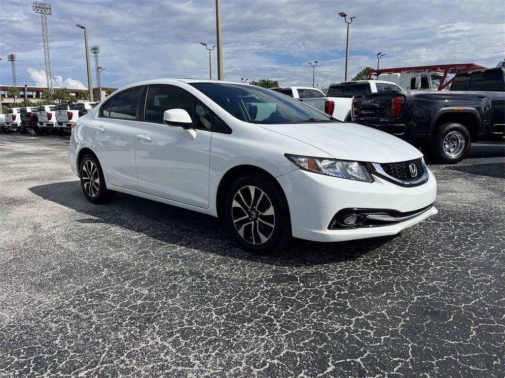 Used 2013 Honda Civic EX with VIN 19XFB2F88DE050381 for sale in Lakeland, FL