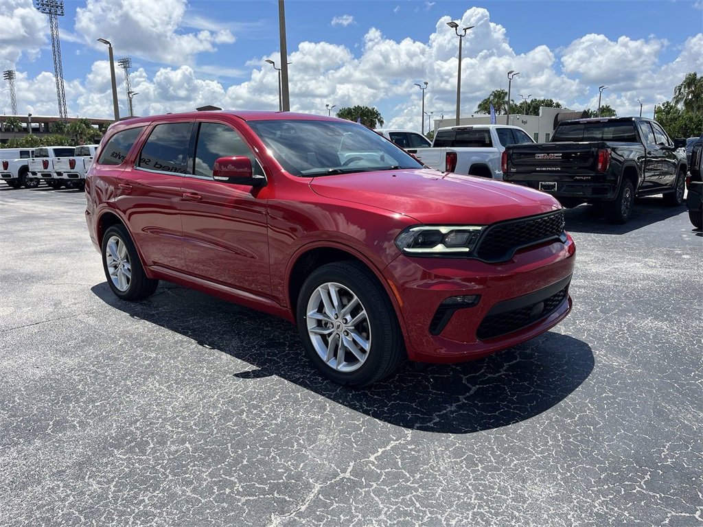 Used 2022 Dodge Durango GT Plus with VIN 1C4RDJDG6NC104135 for sale in Lakeland, FL