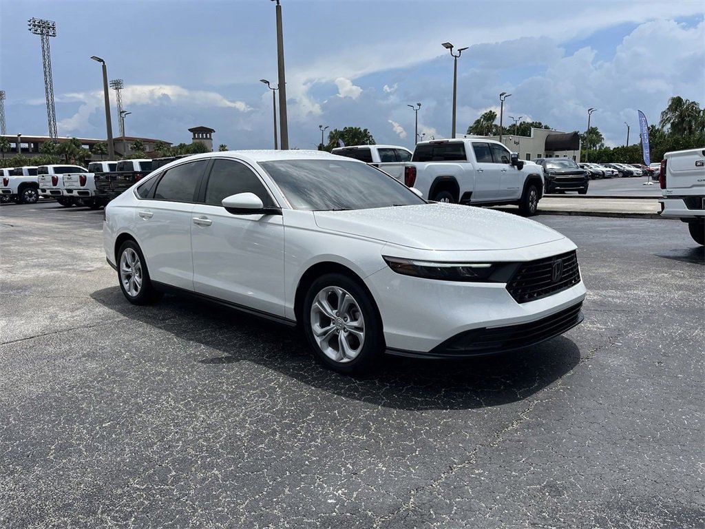 Used 2023 Honda Accord LX with VIN 1HGCY1F21PA055566 for sale in Lakeland, FL