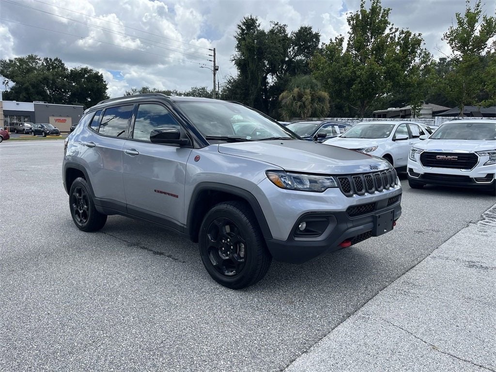 Used 2023 Jeep Compass Trailhawk with VIN 3C4NJDDNXPT557902 for sale in Lakeland, FL