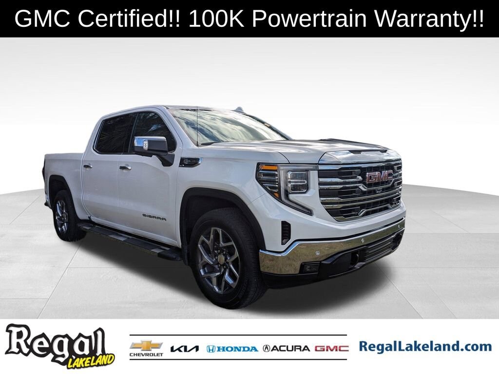 Certified 2023 GMC Sierra 1500 SLT Truck Crew Cab