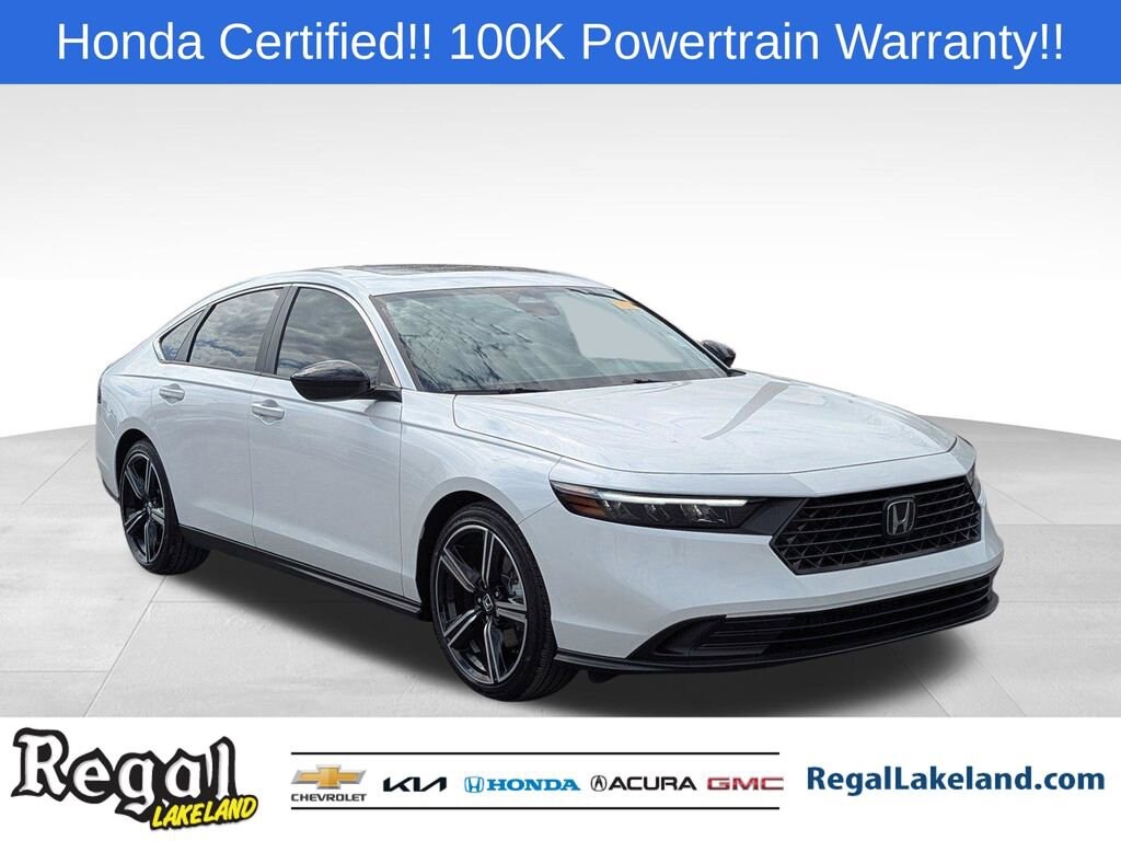 Used 2025 Honda Accord Hybrid Sport Sedan