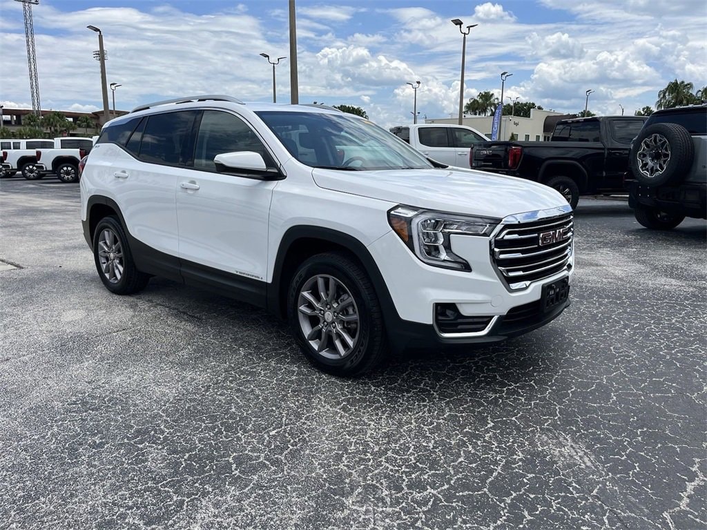 Certified 2023 GMC Terrain SLT with VIN 3GKALVEG9PL257836 for sale in Lakeland, FL