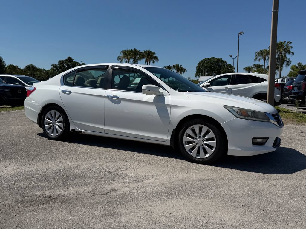 Used 2014 Honda Accord EX-L with VIN 1HGCR2F86EA183161 for sale in Lakeland, FL